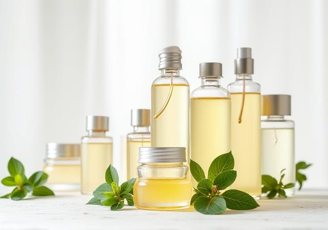 Embalagens ecológicas de vidro para cosméticos
